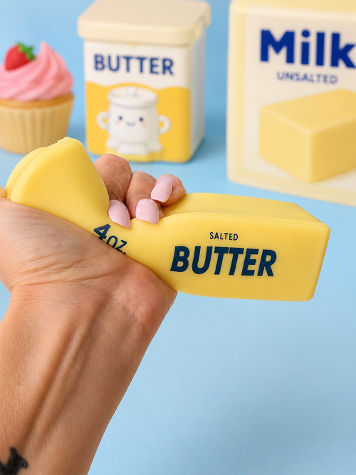 Butter Stick Squishy Fidget Toy